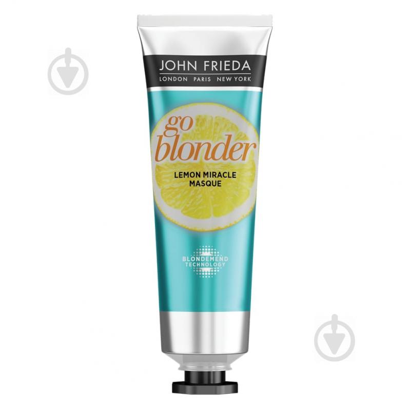 Маска для волосся John Frieda Sheer Blonde Lemon Go Blonder 100 мл - фото 1