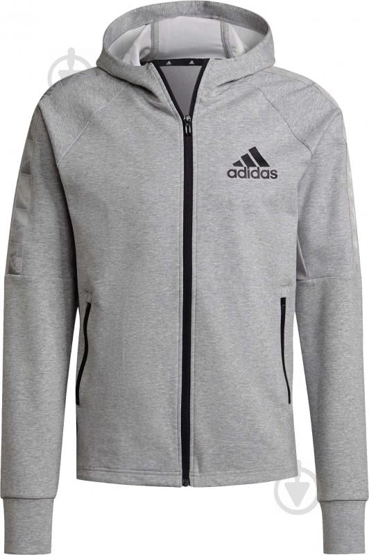 Джемпер Adidas M MT FZ HD H28797 р. XL сірий - фото 3