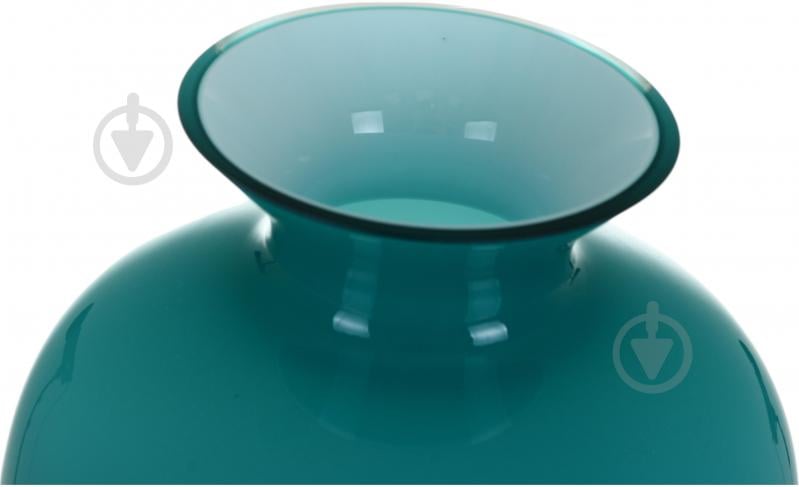 Ваза скляна Wrzesniak Glassworks Opal 24 см блакитна 17-10494A - фото 3