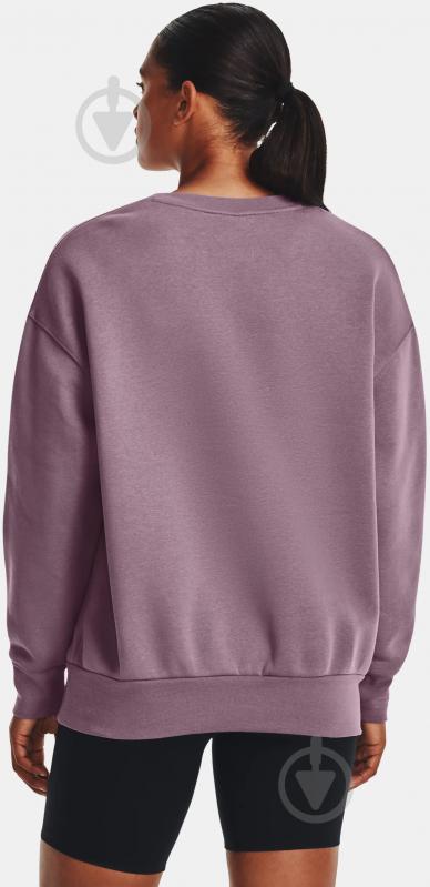 Світшот Under Armour ESSENTIAL FLC OS CREW 1379475-500 р.XL фіолетовий - фото 2