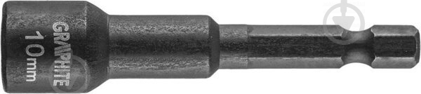 Головка торцевая ударная с магнитом 1/4 " GRAPHITE 1 шт. 56H552 - фото 1