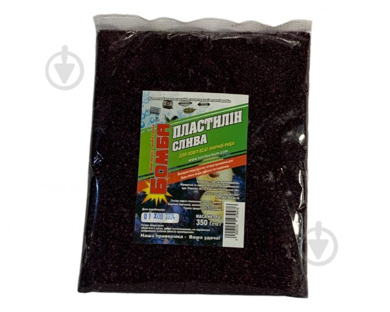 Пластилин Бомба слива 350 г - фото 1