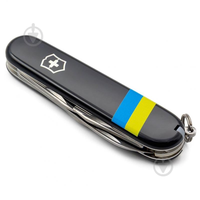 Ніж швейцарський Victorinox Spartan Ukraine Прапор України (12 інстр) Vx13603.3_T1100u - фото 4