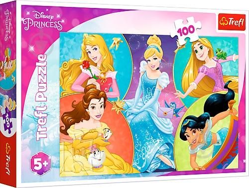 Пазлы Trefl Встречайте милых Принцесс 16419 - фото 1 Пазлы Trefl Встречайте милых Принцесс 16419 - фото 1