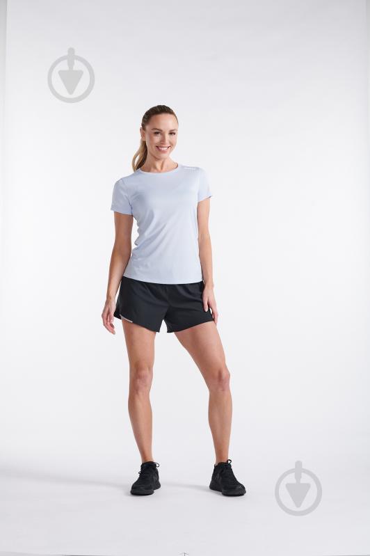 Футболка 2XU Aero Tee WR6565a_HAL/WRF р.S голубой - фото 7