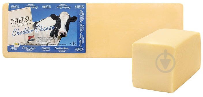 Сыр Cheese Galllery Чеддарь брус. 50% - фото 1 Сыр Cheese Galllery Чеддарь брус. 50% - фото 1