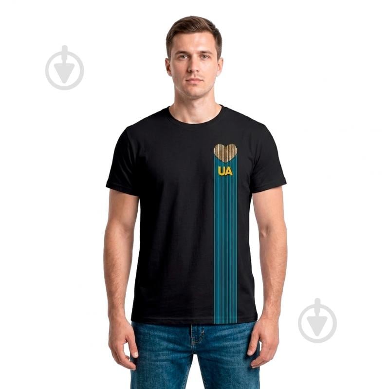 Футболка Impеrial Закохані в UA (Мерч стійкості) 11500309/435XL р.XL чорний - фото 1