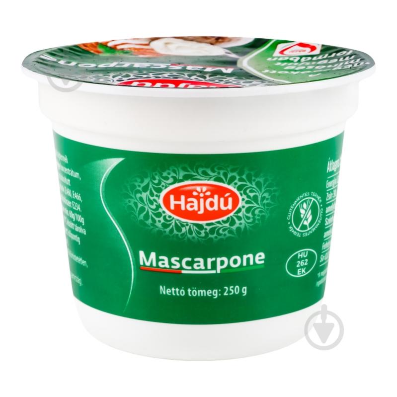 Крем-сыр Hajdu Mascarpone 60% 250 г - фото 2
