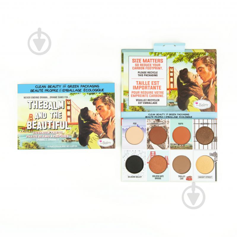 Палетка theBalm TheBalm & the Beautiful -Ep2 02 brown02 beige 10,5 г - фото 1