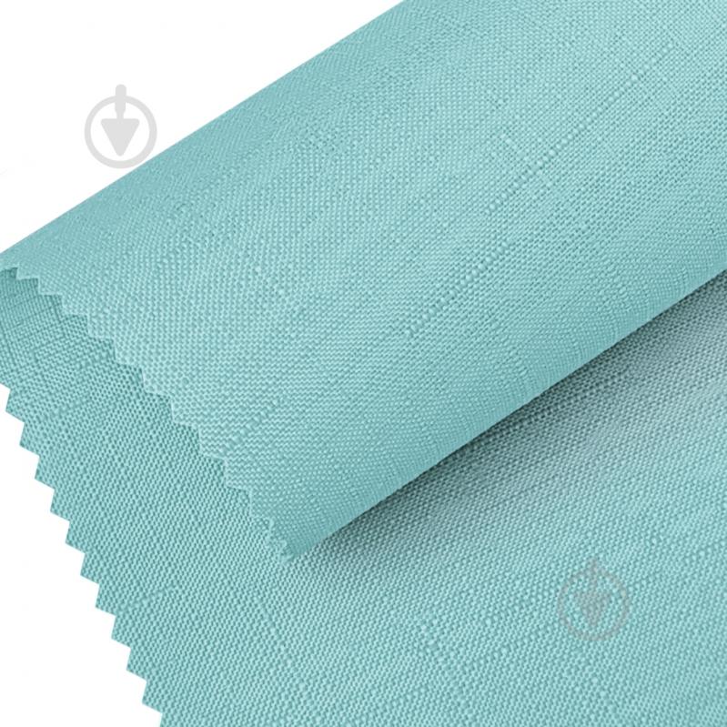 Ролета мини Rollotex LEN с фиксацией под наклон голубая 62x210 см - фото 1 Ролета мини Rollotex LEN с фиксацией под наклон голубая 62x210 см - фото 1