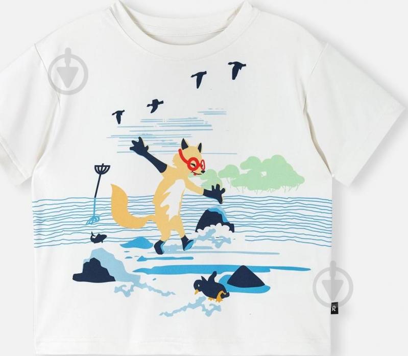 Футболка Reima Siirto р.104 білий 5200351A-011C - фото 1 Футболка Reima Siirto р.104 білий 5200351A-011C - фото 1