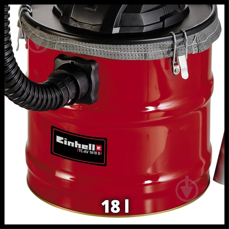 Пылесос Einhell TC-AV 1618 D для золы 2351660 - фото 2