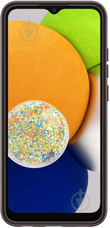 Чехол Samsung для Galaxy A03 Soft Clear Cover Black - фото 4