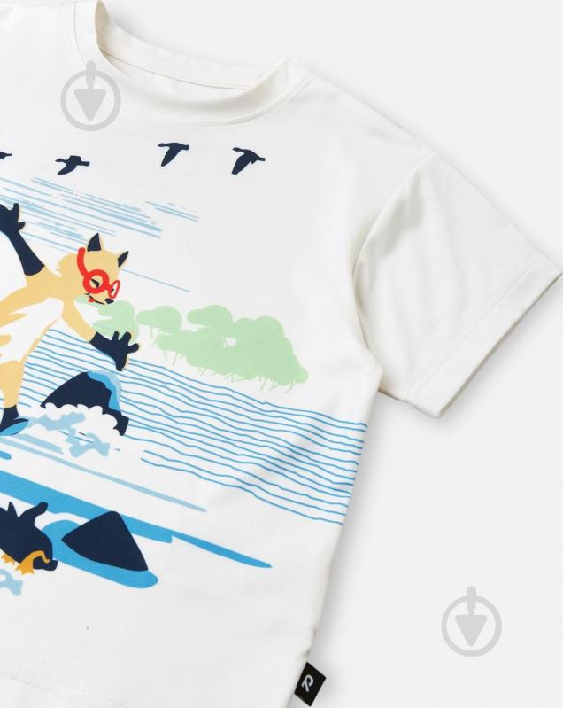 Футболка Reima Siirto р.116 білий 5200351A-011C - фото 3 Футболка Reima Siirto р.116 білий 5200351A-011C - фото 3