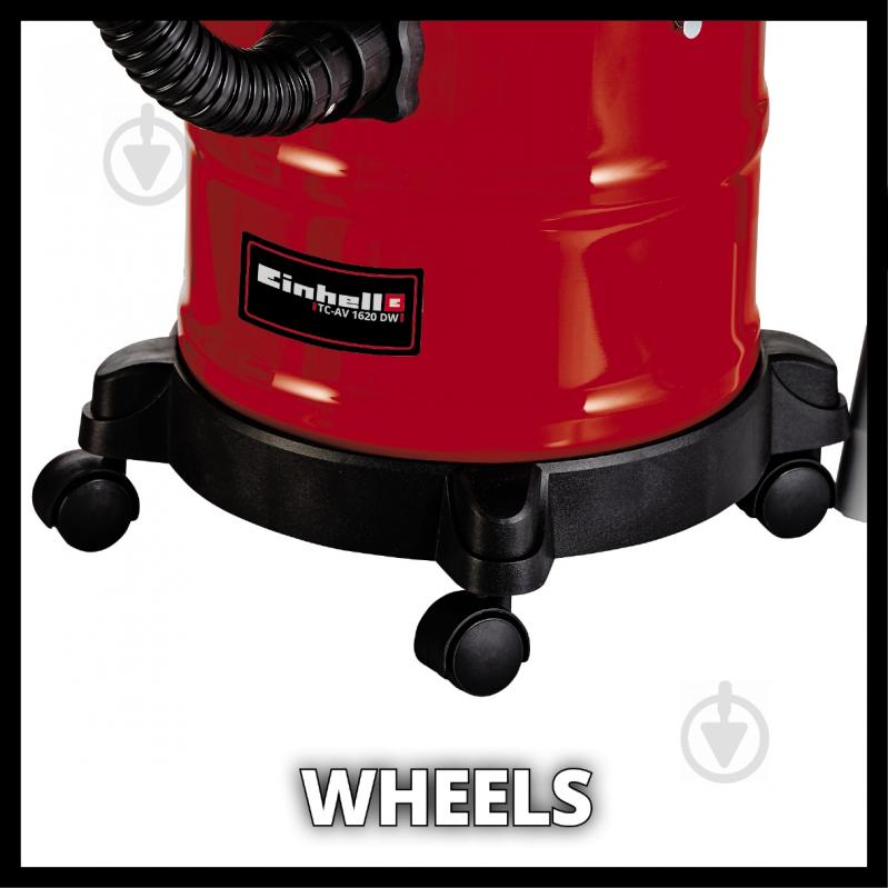 Пылесос Einhell TC-AV 1620 DW для золы 2351665 - фото 4