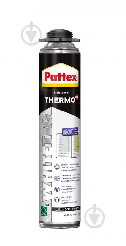 Піна монтажна Pattex WhiteTeq PRO (професійна) 700 мл - фото 1