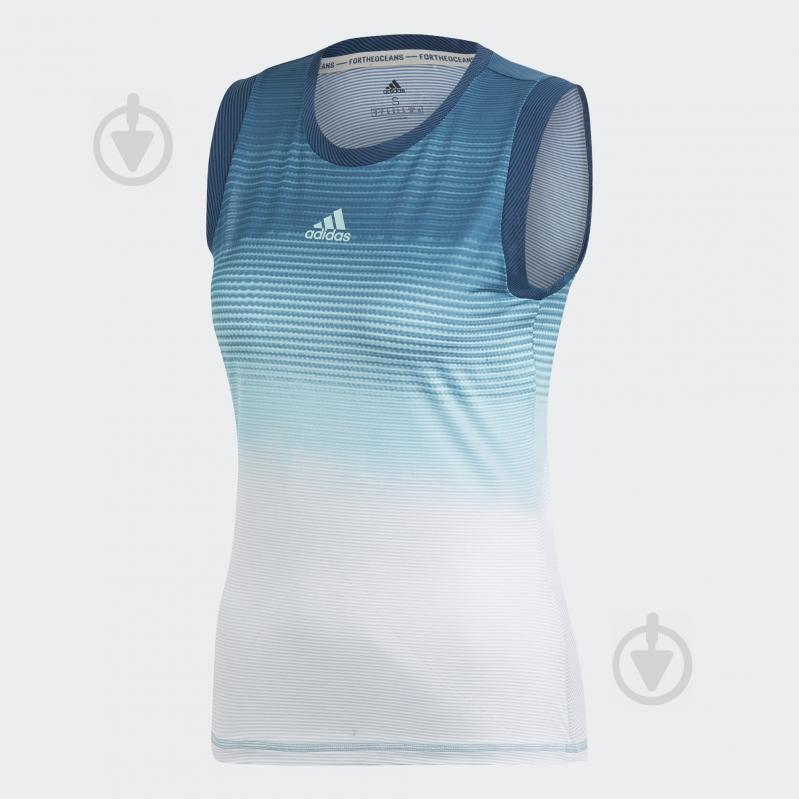 Футболка Adidas PARLEY TANK DP0268 р.L синій - фото 1