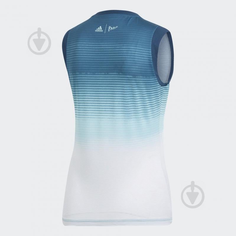 Футболка Adidas PARLEY TANK DP0268 р.XS синій - фото 2