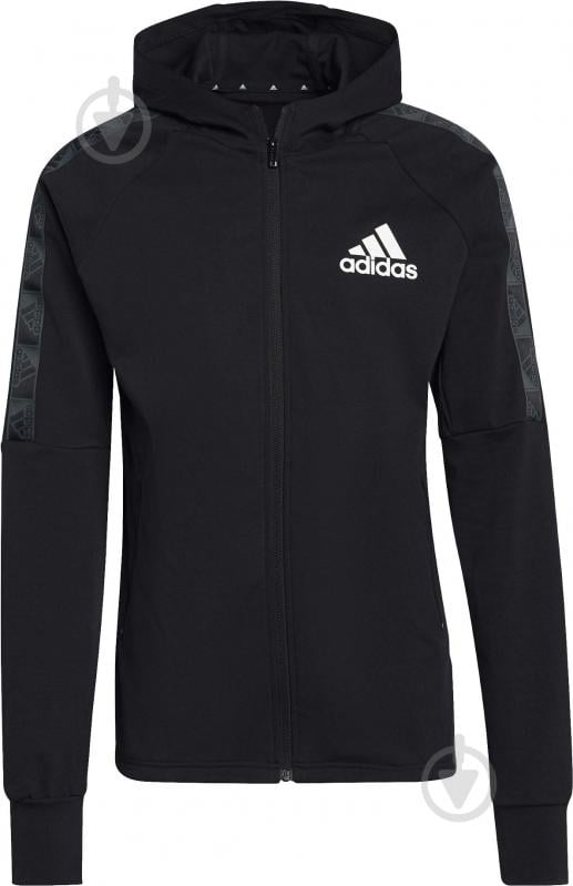 Джемпер Adidas M MT FZ HD GV5302 р. S чорний - фото 3