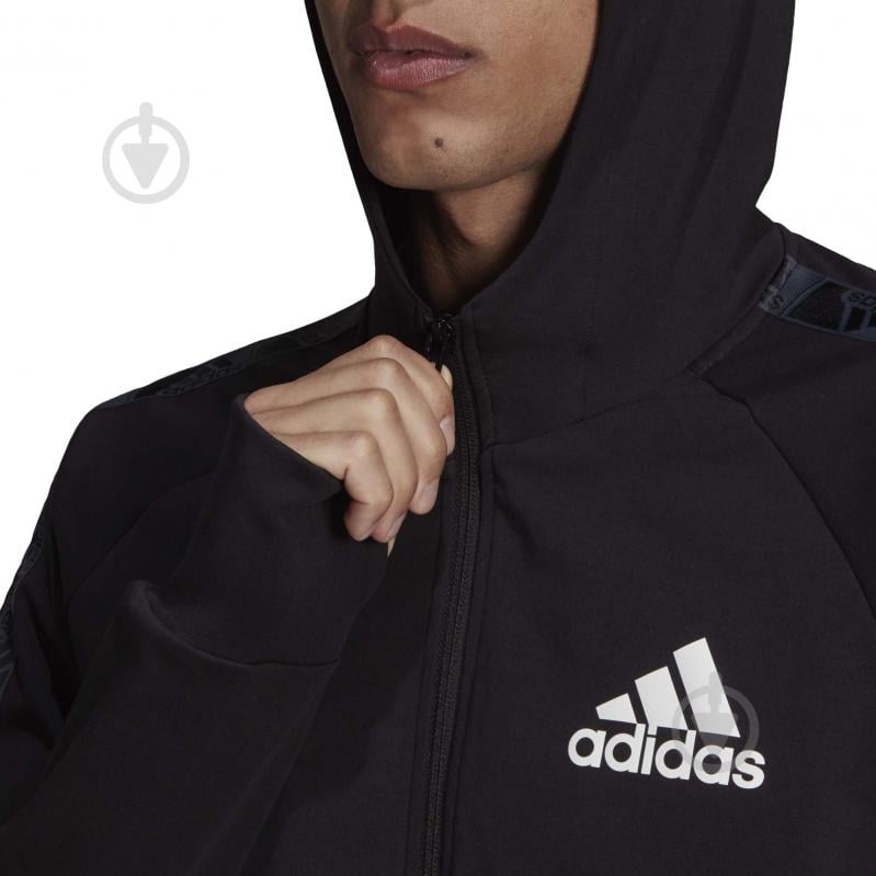 Джемпер Adidas M MT FZ HD GV5302 р. S чорний - фото 8