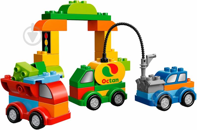 Конструктор LEGO DUPLO Машинки-трансформери 10552 - фото 2 Конструктор LEGO DUPLO Машинки-трансформери 10552 - фото 2