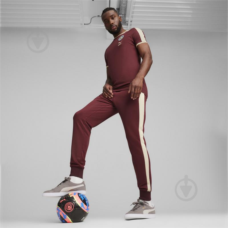 Штани Puma MCFC FTBLHERITAGE T7 TRACK PANTS 76949717 р. L червоний - фото 4