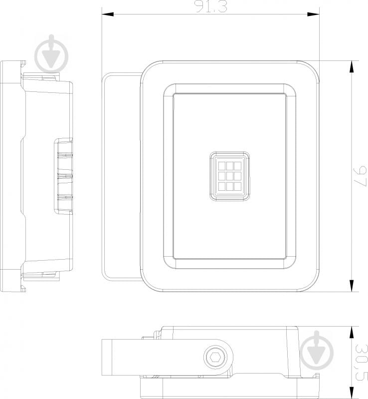 Прожектор Expert OS-F10-DOB LED 10 Вт IP65 черный - фото 7