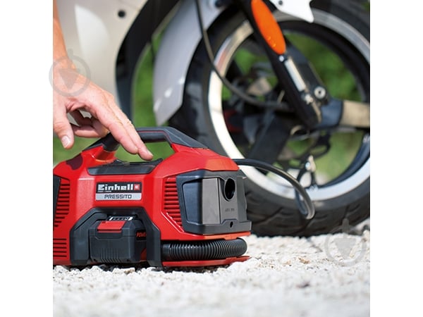 Компресор автомобільний Einhell X-Change PRESSITO - фото 3