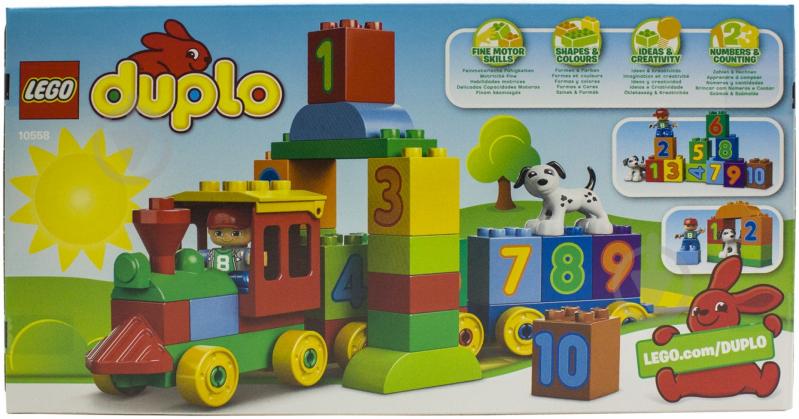 Конструктор LEGO DUPLO Считай и играй 10558 - фото 1 Конструктор LEGO DUPLO Считай и играй 10558 - фото 1
