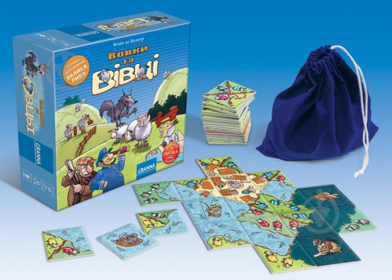Игра настольная Granna Волки и овцы 82005 - фото 2