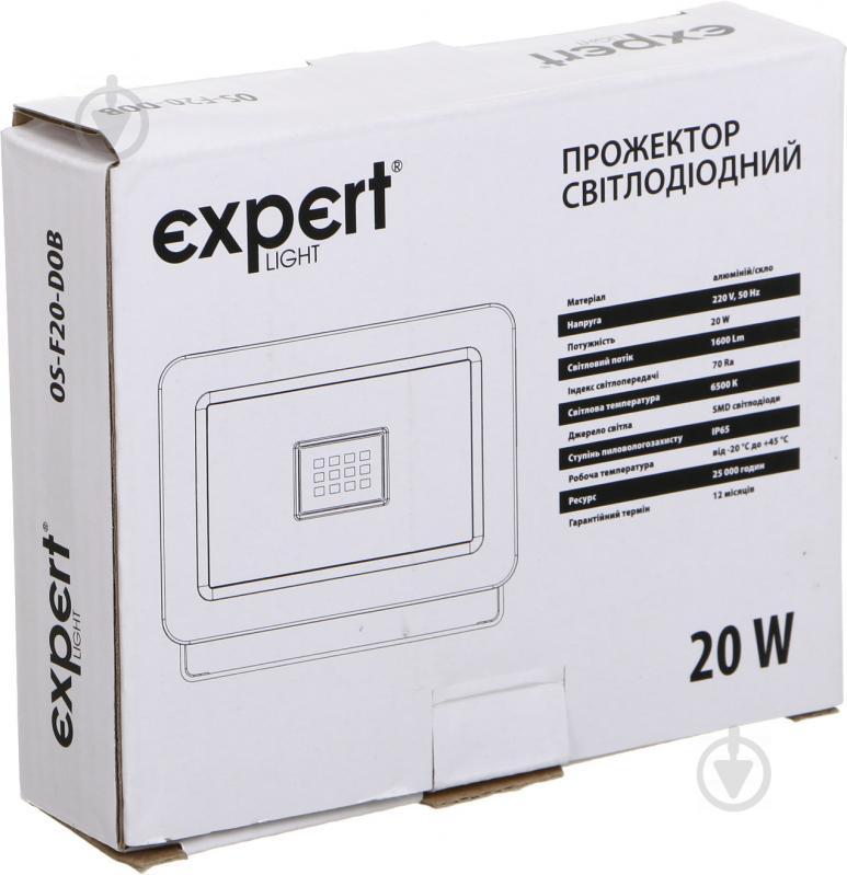 Прожектор Expert OS-F20-DOB LED 20 Вт IP65 черный - фото 6