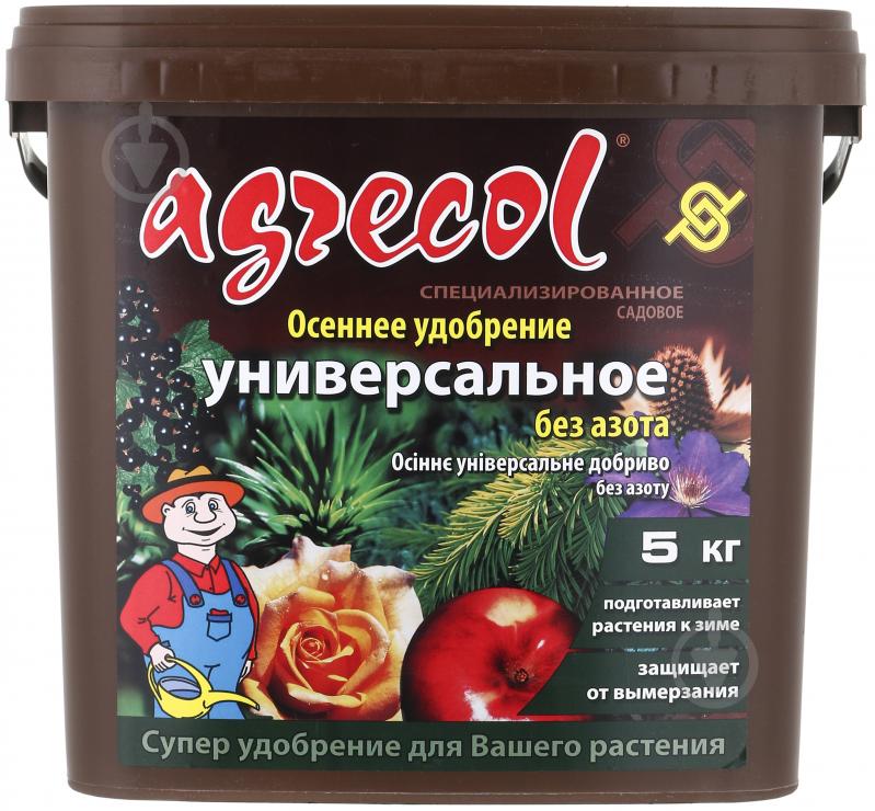 Удобрение гранулированное Agrecol минеральное осеннее универсальное 0-13-27 5 кг - фото 2