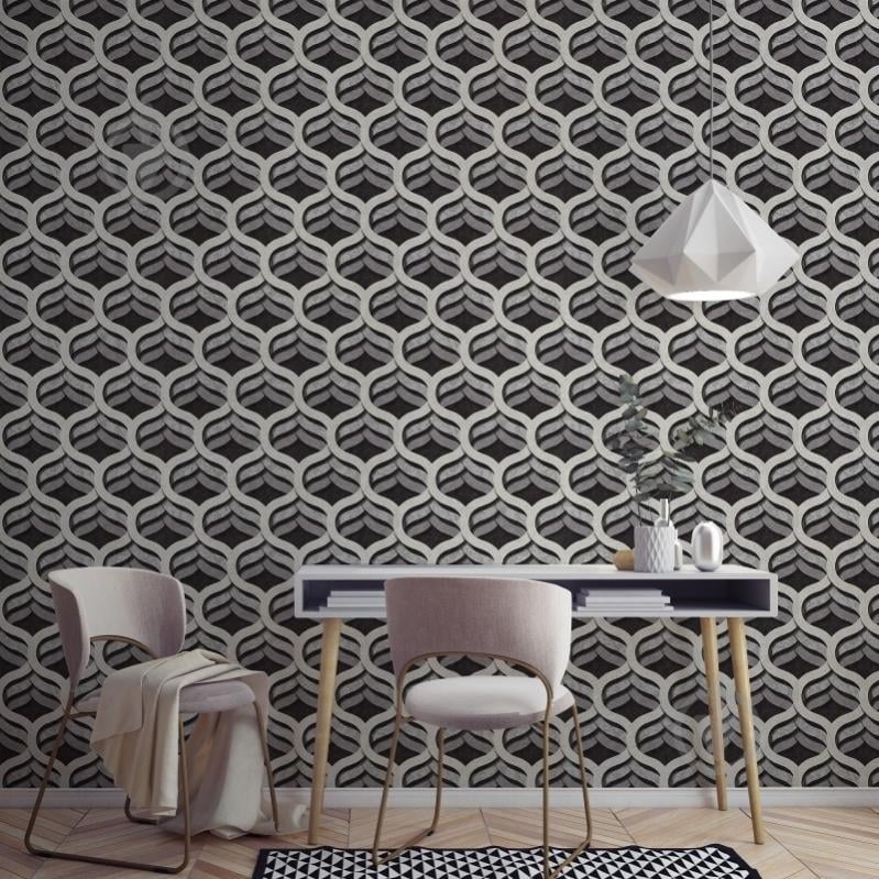 Обои виниловые горячего тиснения Bravo тип 532 81152BR28 1,06x10,05 м - фото 2