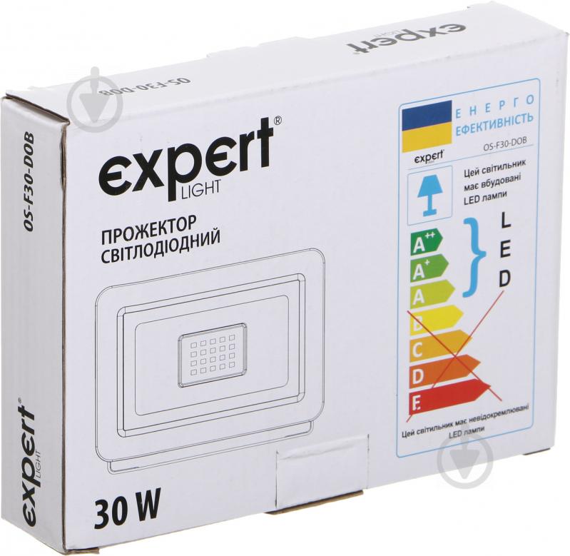 Прожектор Expert OS-F30-DOB LED 30 Вт IP65 чорний - фото 6