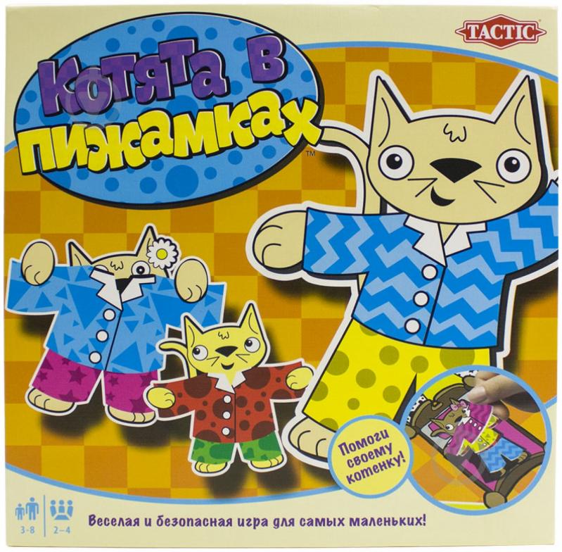Игра настольная Tactic Котята в пижамах 40530 - фото 1