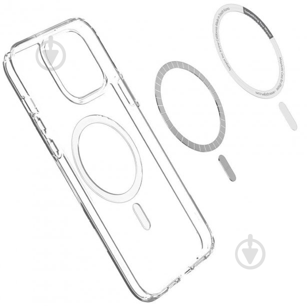 Накладка на корпус Spigen для Apple iPhone 13 Pro Max (ACS03211) graphite - фото 7