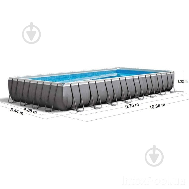 Бассейн каркасный Intex 26374 Ultra Frame - фото 2