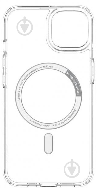 Накладка на корпус Spigen для Apple iPhone 13 (ACS03528) white - фото 5