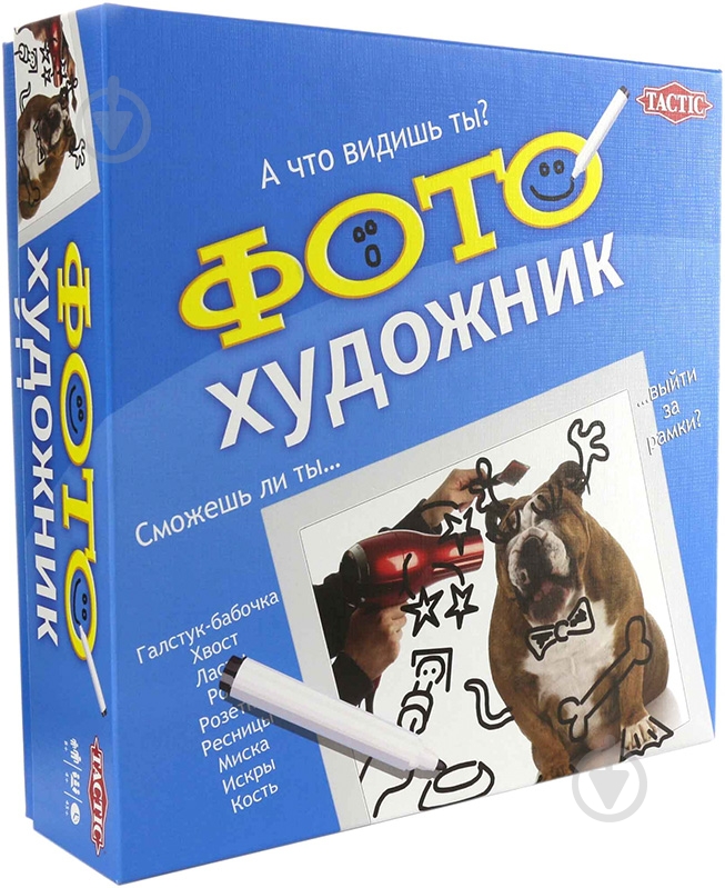 Игра настольная Tactic Фотохудожник 40534 - фото 2 Игра настольная Tactic Фотохудожник 40534 - фото 2