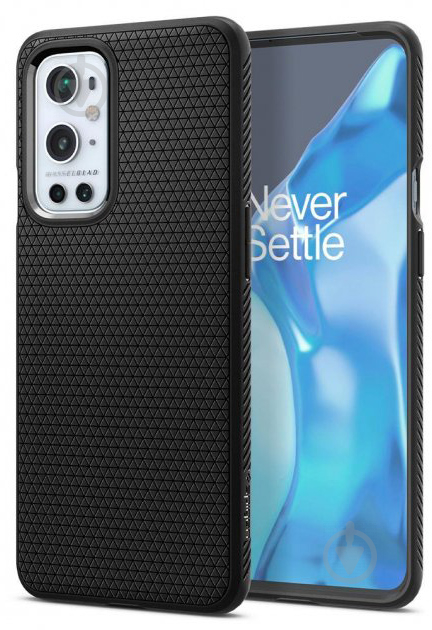 Чохол Spigen Liquid Air для OnePlus 9 Pro Matte Black (ACS02060) - фото 3