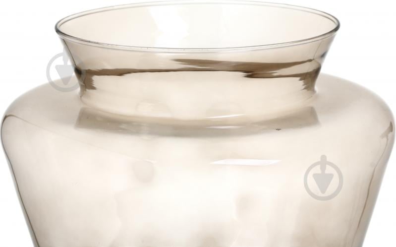 Ваза скляна Wrzesniak Glassworks Pilica 31,5 см зелена 17-5004 - фото 3