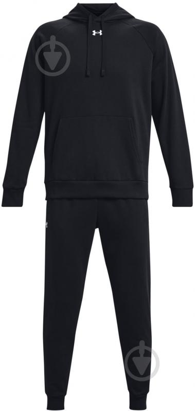 Спортивный костюм Under Armour UA RIVAL FLEECE SUIT 1379768-001 р.S-M черный - фото 3