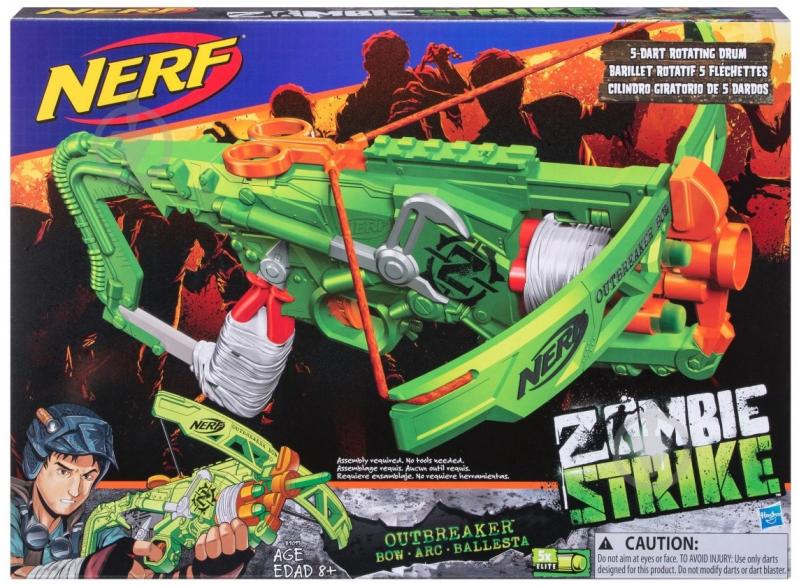 Бластер Nerf Zombie Strike B9093 - фото 2