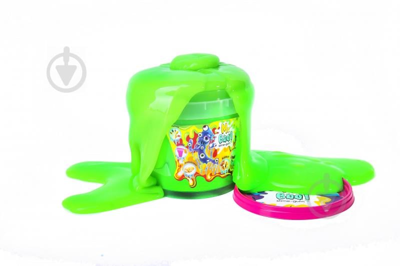 Лизун-антистресс Mr Boo Small Boo Neon в ведре 0,55 л 80048 - фото 1