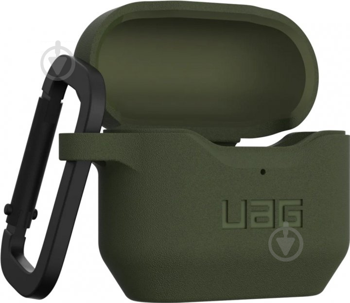 Чехол для наушников UAG Apple Airpods 3 Std. Issue Silicone_001 (V2) olive 10292K117272 - фото 4