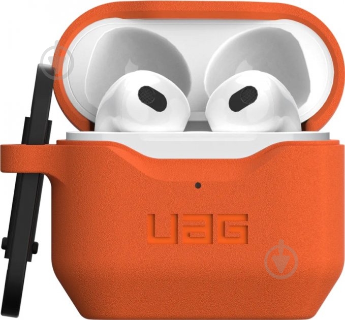 Чохол для навушників UAG Apple Airpods 3 Std. Issue Silicone_001 (V2) orange 10292K119797 - фото 6