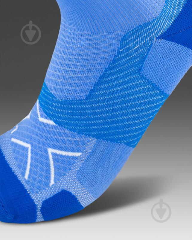 Носки 2XU Vectr Light Cushion Crew Socks UA7005e_NBA/SUF р.L синий - фото 3