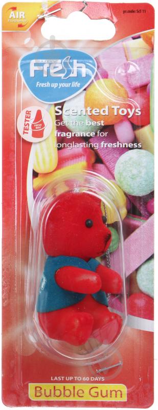 Ароматизатор подвесной FRESHWAY Toys Bubble Gum - фото 1