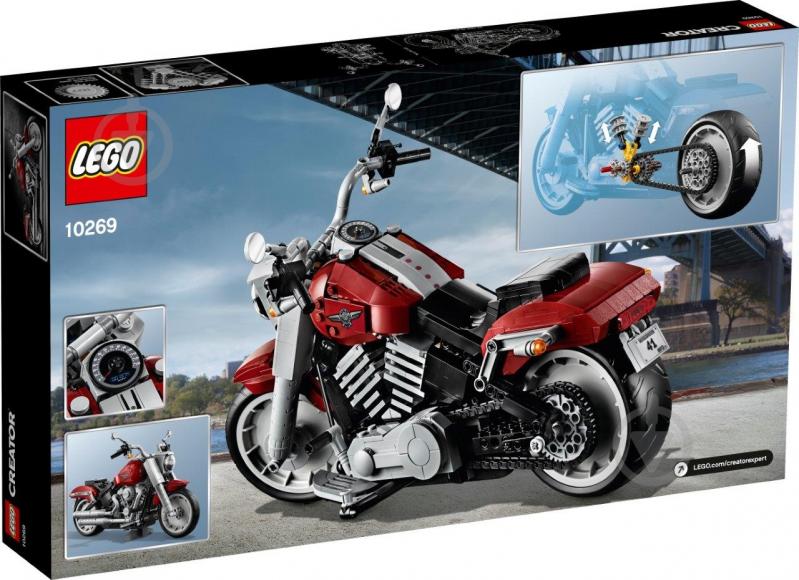 Конструктор LEGO Creator Harley-Davidson Fat Boy 10269 - фото 3