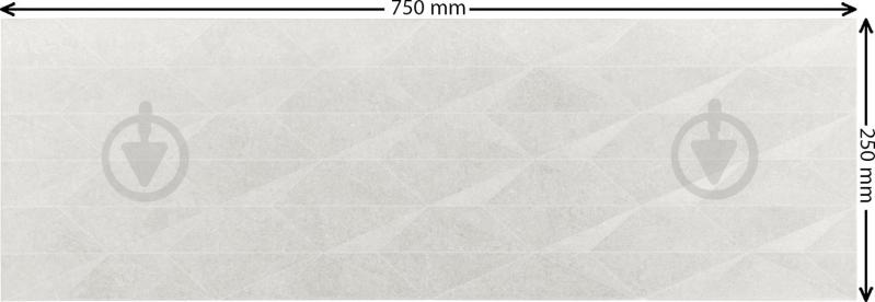 Плитка Emigres Довер Урбе грис 25x75 - фото 3